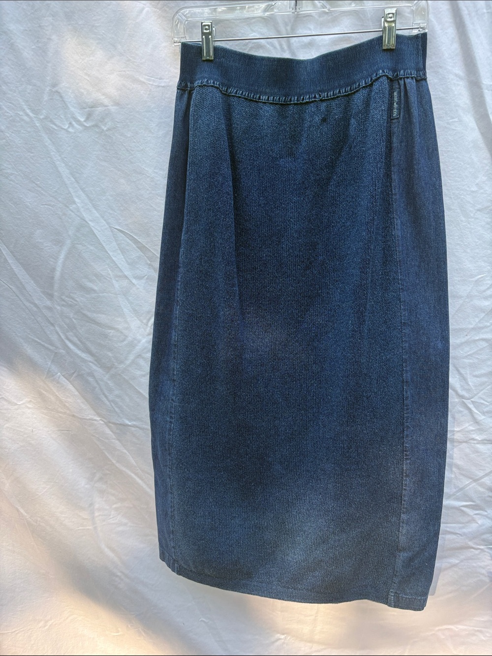 Blue Willi's Dark Blue Denim Pencil Skirt